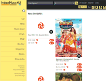 Tablet Screenshot of indianmusic4u.co.uk